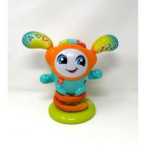 Fisher-Price DJ Bouncin Beats Interactive Musical Learning Toy with Lights Green